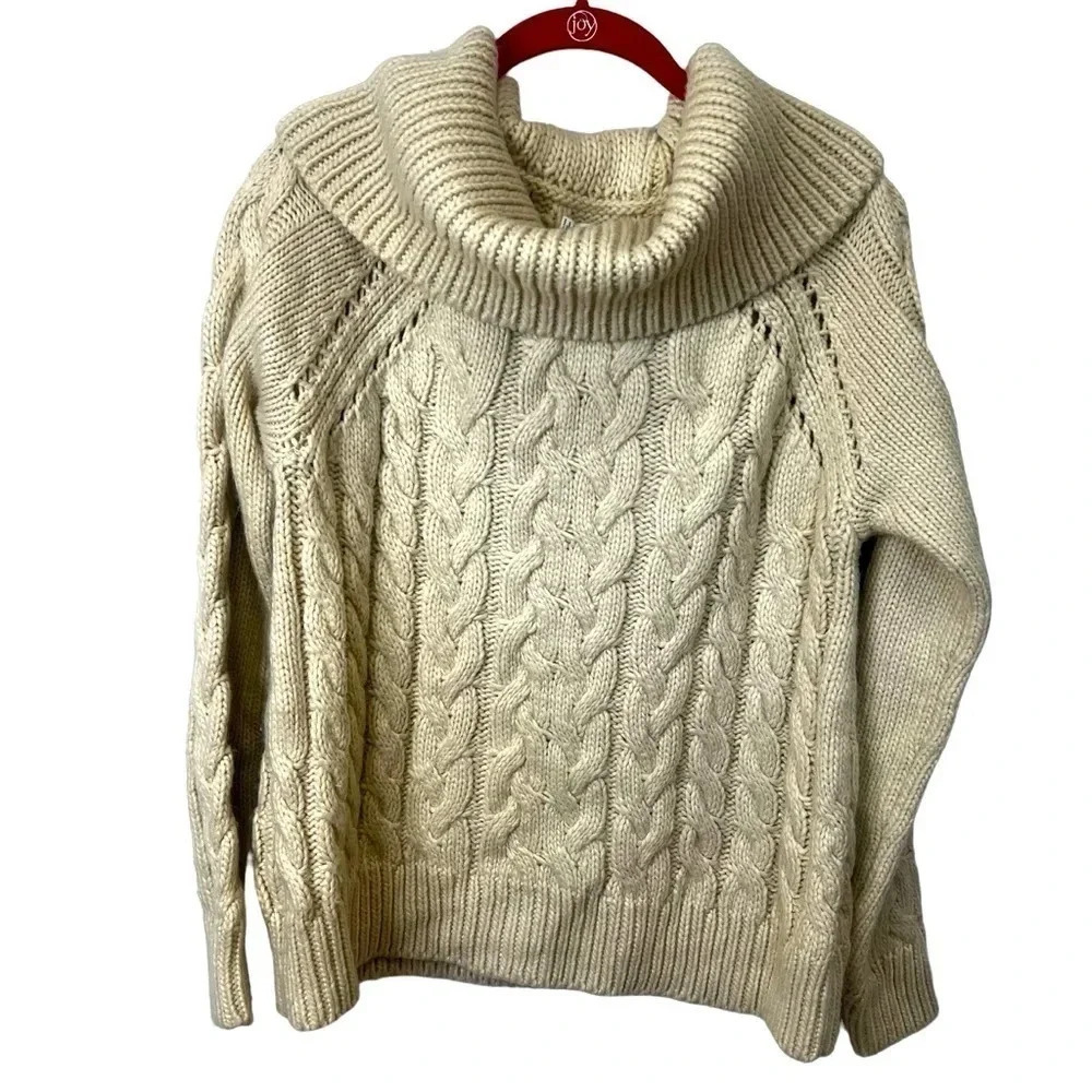 Volcom cowl neck sweater size S